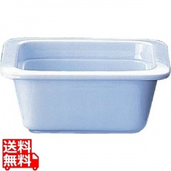 陶器製 角ガストロノームパン PB625-16 1/6 ホワイト 写真1