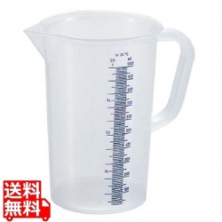 ドイツ製メジャーカップ(ポリプロピレン) 1L 写真1