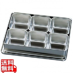 Murano ステンレス プレスヤクミ入6ヶ入 写真1