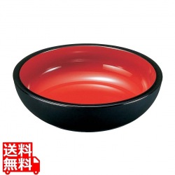 尺2 こね鉢 外黒内朱天黒 写真1