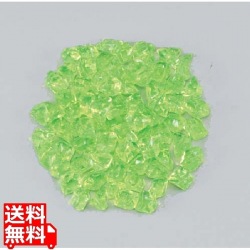 アクリル ビッグダイヤ(大)1kg袋入 G006 グリーン 写真1