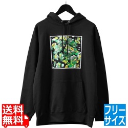 アーティストコラボパーカー グリーン フリーサイズ 写真1