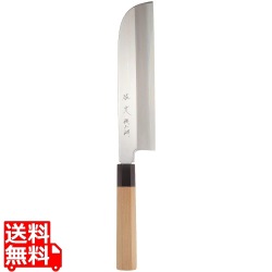 SA佐文 銀三鏡面仕上 鎌型薄刃 24cm 写真1