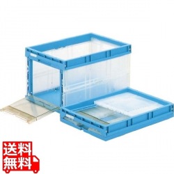 折りたたみ式 コンテナー CB-51 片扉 PP製 写真1