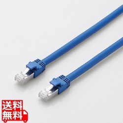 LANケーブル/CAT7/10m/ブルー 写真1