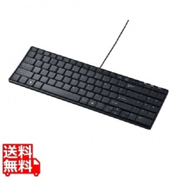 英語配列USBスリムキーボード 写真1