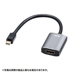 ミニDisplayPort-HDMI 変換アダプタ HDR対応 写真1