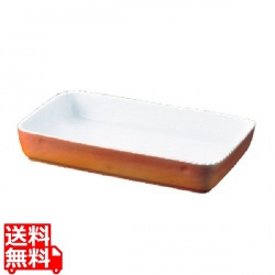 角型グラタン皿 カラー PC500-25 写真1