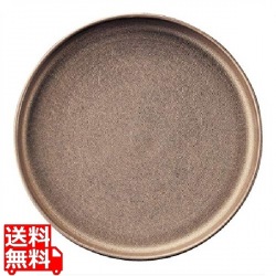 崇雪 切立プレート ゴールド 23cm 写真1