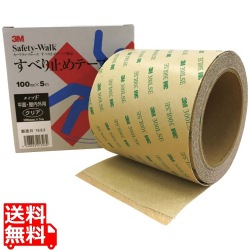 3M すべり止めテープ セーフティーウォーク タイプF クリア 100mm×5m 写真1