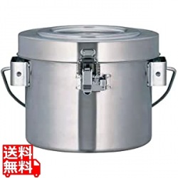 18-8高性能保温食缶シャトルドラム パッキン付 GBL-02CP 写真1