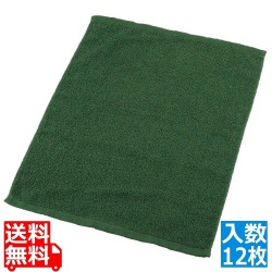 抗菌オシボリタオル (12枚入) 緑 写真1