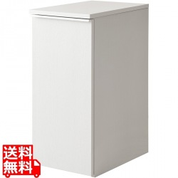 ドロワーダストボックス 45L 幅30 高さ70 DB-F1200 ホワイト 宮武製作所 | キャスター付き 写真1