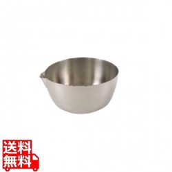 モリブデン 深型矢床鍋(片口 大注ぎ口付)21cm 写真1