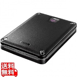 USB 3.0/2.0対応 ハードウェア暗号化&パスワードロック対応耐衝撃ポータブルHDD 2TB 写真1