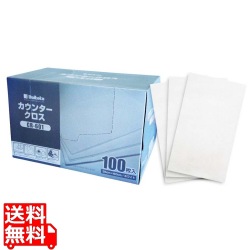 DK カウンタークロス(100枚入)白 CR-601 写真1