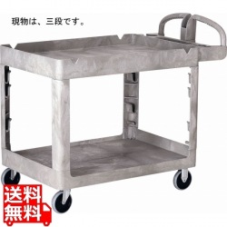 トラスト シェルフユーティリティーカート 3段 4043 ベージュ 写真1