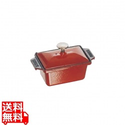 ストウブ 長角ミニテリーヌ チェリー 40509-153 15cm 写真1