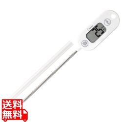 ドリテック 防水クッキング温度計 O-280WT ホワイト 写真1