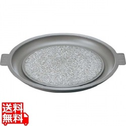 長水 遠赤 石焼プレート ノンスティック加工 アルミ枠付 32cm 写真1