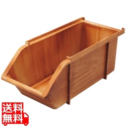 EBM スタッカブルオーガナイザーボックス 焼杉木目 写真1