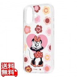 iPhone 16/耐衝撃ケース/ミニーハートフラワー 写真1