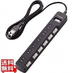 一括&個別スイッチ付 雷ガードタップ 写真1