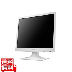 アイ・オー・データ機器 17型スクエア液晶ディスプレイ フリッカーレス設計採用 ホワイト ｢5年保証｣ LCD-AD173SESW-A 写真1