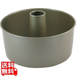 フッ素樹脂加工 シフォンケーキ型 21cm 写真1