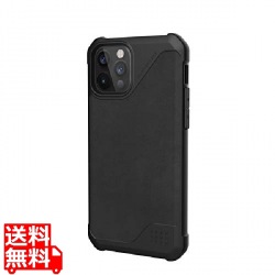 Urban Armor Gear UAG社製 iPhone 12/12 Pro(6.1) 2020対応耐衝撃ケース METROPOLIS LT LEATHER ブラック 【日本正規代理店品】 UAG-IPH20MFL-LBK 写真1
