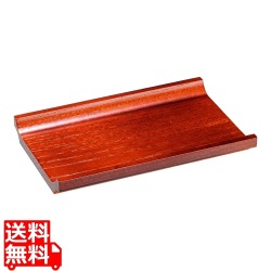 欅ワイドおしぼり皿 (4?5人用) 16126 写真1