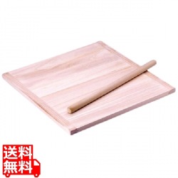 木製 のし板 めん棒付 小(桐材) 業務用 写真1