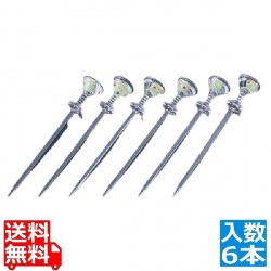 アクリル クラシック マティーニピック 6本セット MP-6 写真1