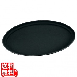 ノンスリップトレイ 小判 2700CT(110)ブラック 写真1