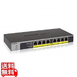GS108LP 「ライフタイム」ギガ8ポート PoE+(60.5W)対応 アンマネージスイッチ 写真1