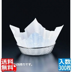紙すき鍋 麻 (300枚入)白波 M33-276 写真1