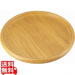 木製ピザボード(セン材) 直径340×H20mm 内径315mm 写真1