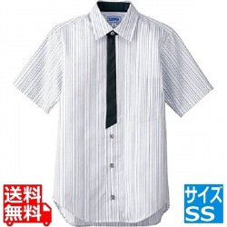 男女兼用半袖シャツ SS BT-3124 グレー 写真1