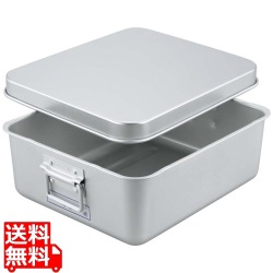 アルマイト さくさく天ぷらバット A型(蓋付)251-Kr 写真1