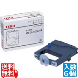沖データ ( OKI ) RN6-00-009 インクリボン(6個1組) 【純正品】 写真1