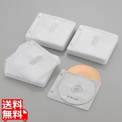 Blu-ray・CD・DVD対応不織布ケース 2穴 写真1