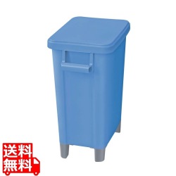 リス 厨房用脚付ペール(排水栓付)45L ブルー(B) 写真1