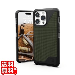 iPhone 15 Pro Max 2023対応耐衝撃ケース METROPOLIS LT MagSafe対応 ケブラーオリーブ 【日本正規代理店品】 写真1