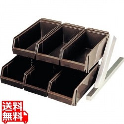 EBM オーガナイザー 2段3列(6ヶ入)D/B 写真1