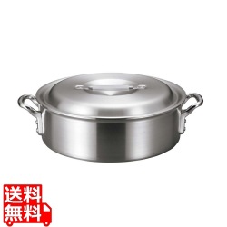 アルミ バリックス 外輪鍋(磨き仕上げ)24cm 写真1