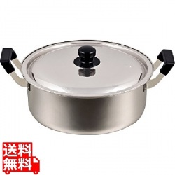 大鍋 両手鍋 30cm 鍋蓋付 IH対応 NEWだんらん 写真1