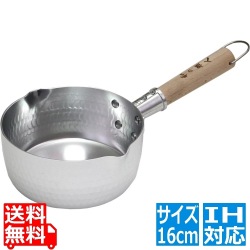 和の職人 銀光 IH対応ゆきひら鍋16cm 写真1