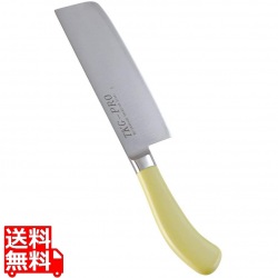 TKG PRO 抗菌カラー 菜切庖丁 16cm イエロー 写真1
