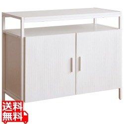 キャビネットTVボード TV-801 WH&WH 写真1