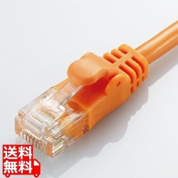 Gigabit やわらかLANケーブル(Cat6準拠) 写真1